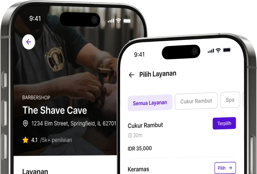 trimhub indonesia barbershop and salon software
